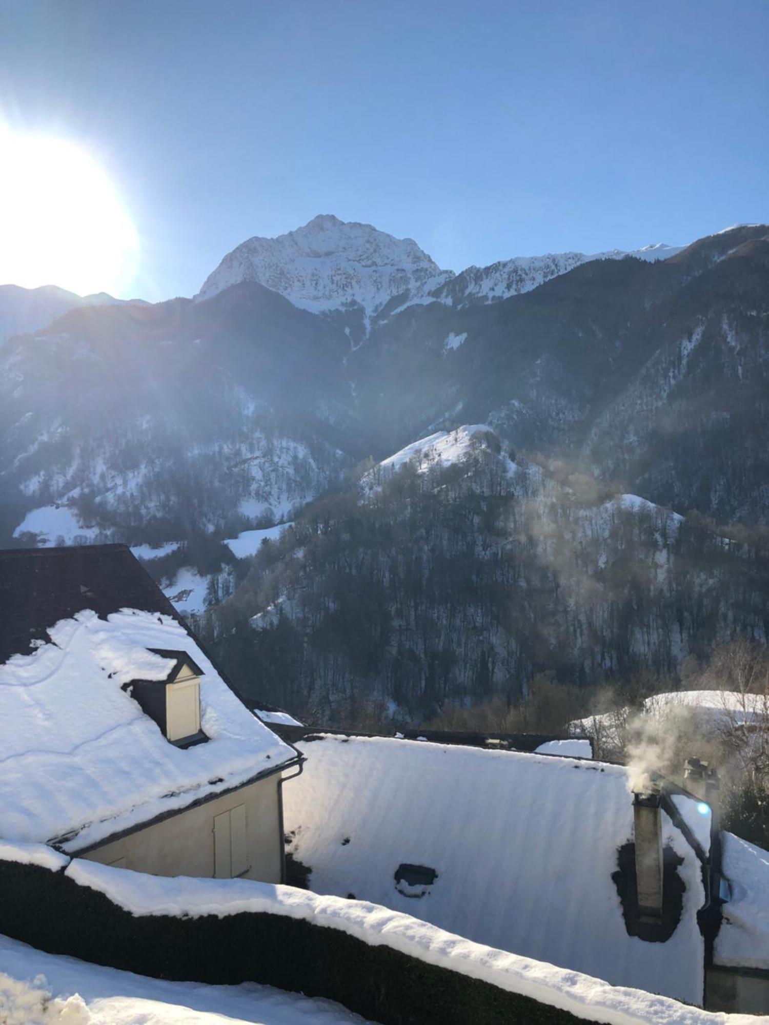 Auberge Des Isards Aydius Buitenkant foto